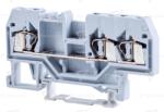 TRACON Clemă şir industrială de fază, cu arc, pe şină, gri 800V 24A 0.08-2.5 mm2 3P (TSKC2,5/3)