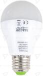 TRACON Sursă de lumină LED cu detector de miscare încorporat 110-240 V, 50/60 Hz, 7W, 600lm, 4000K, 360°, 60s, 5m, (LA60M7NW)
