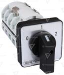 TRACON Comutator Dahlander pentru motor 400V, 50Hz, 20A, 5, 5kW, 48×48mm (TKM-20/D)