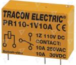 TRACON Releu print 110V DC / 1×CO (10A, 230V AC / 30V DC) (PR110-1V10A)