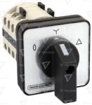 TRACON Comutator stea-triunghi pentru motor 400V, 50Hz, 25A, 7, 5kW, 48×48mm (TKM-25/C)