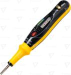 TRACON Tester de tensiune cu afişajLCD 12-250VAC, 1, 5-36VDC, 1p (PAN2000)
