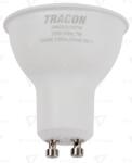 TRACON Sursă spot cu LED SMD, carcasă din mat. plastic, cu LED SAMSUNG 230V, 50Hz, GU10, 7W, 600lm, 3000K, 120°, SAMSUNG chip, EEI=F (SMDSGU107W)