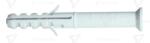 TRACON Diblu alungit, gri M6×50mm, PA6.6 (TH650)