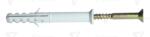 TRACON Diblu alungit + şurub, gri M8×100mm, PA6.6 (THC8100)