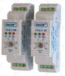 TRACON Releu suprav. tens. pentru 1 şi 3 faze, cu întârziere reglabilă Umin=160V, 5-15min, 5A/250V AC (TFKV-09)