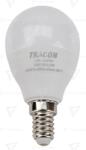 TRACON Sursă de lumină LED, formăsferică, cu LED SAMSUNG 230V, 50Hz, 8W, 4000 K, E14, 720lm, 180°, G45, SAMSUNG chip, EEI=F (LMGS458NW)