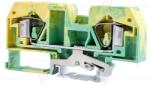 TRACON Clemă şir ind. de protecţie, cu arc, pe şină, V-G 800V 76A 0.2-16 mm2 2P (TSKC16JD)