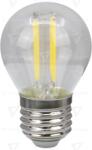 TRACON Sursă de lumină COG LED, sferă transparentă 230 VAC, E27, 4W, 470 lm, G45, 4000K, EEI=E (FILG454NW)