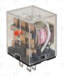 TRACON Releu miniaturizat de putere 24V DC / 3×CO (10A, 230V AC / 28V DC) (RL11-24DC)