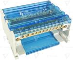 TRACON Distribuitor modular cu capac care se poate deschide 3×16(10) mm2 / 8×10(6) mm2, 500VAC/DC, 80A (FLSO16-4P11)