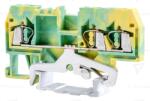 TRACON Clemă şir ind. de protecţie, cu arc, pe şină, V-G 800V 24A 0.08-2.5 mm2 3P (TSKC2,5/3JD)