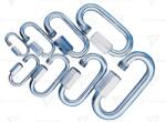 TRACON Carabină din oţel, cu şurub d=5mm, 1270N (CSKARA5)