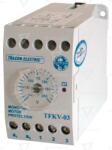 TRACON Releu supraveghere tensiune în reţele monofazate 230V AC, 140-200V/240V AC, 5A/250V AC (TFKV-03)