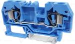 TRACON Clemă şir industrială de nul, cu arc, pe şină, albastru 800V 41A 0.2-6 mm2 2P (TSKC6-K)
