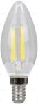 TRACON Sursă de lumină COG LED, lumânare transparentă 230 VAC, E14, 4W, 470 lm, C35, 4000K, EEI=E (FILC354NW)