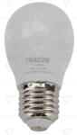 TRACON Sursă de lumină LED, formăsferică, cu LED SAMSUNG 230V, 50Hz, 8W, 3000K, E27, 710lm, 180°, G45, SAMSUNG chip, EEI=F (LGS458W)