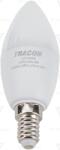 TRACON Sursă de lumină LED, lumânare, cu LED SAMSUNG 230V, 50Hz, 8W, 3000K, E14, 710lm, 180°, C37, SAMSUNG chip, EEI=F (LGYS8W)