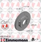 ZIMMERMANN Disc frana ZIMMERMANN COAT Z 600.3240. 20 (600.3240.20)
