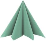 Mank textilhatású szalvéta 40x40 cm 50 lap/csomag - eukalyptus zöld