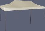 Expodom Gyorsan összecsukható sátor 3x6m - acél, Oldalfalak nélkül, Bézs