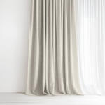 Goldea pamut drapéria - világos vászonszövésű 280x150 cm