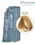 Pro.co Vopsea de par 9/0 Blond foarte deschis 100ml Pro. co