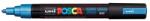 uni Marker universal UNI PC-5M Posca, 1.8-2.5 mm, albastru metalizat (M645)