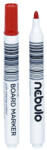 Nebulo Táblamarker NEBULO kerek piros (WBM/TM-WB568-RED) - kreativjatek