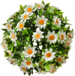 Clayre & Eef Sfera decorativa Margarete artificiala Ø 17 cm (6PL0324S)