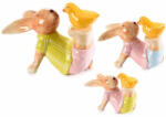 Decorer Set 3 figurine Iepurasi 16.5x9.5x12 cm, 11.5x5.5x9 cm, 9.5x5.5x6.5 cm (A71.48.55deco)