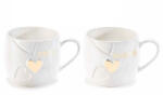 Decorer Set 4 cani portelan 8.5x7.5 cm, 280 ml (A72.08.06)