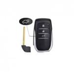 ALM Carcasa cheie telecomanda 3 butoane compatibila Toyota / Lexus (ALM 250525-12)