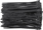TOYA Legaturi de cablu 4, 8x200 mm 100 buc negru (YT-70671)
