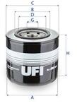 UFI Filtru combustibil UFI 24.260. 00 (24.260.00) - fixbox