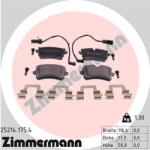 ZIMMERMANN set placute frana, frana disc ZIMMERMANN 25214.175. 4 (25214.175.4)