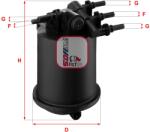 SOFIMA filtru combustibil SOFIMA S 4086 NR (S 4086 NR) - automobilus