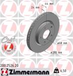 ZIMMERMANN Disc frana ZIMMERMANN 200.2526. 20 (200.2526.20)