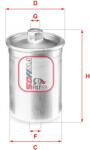 SOFIMA Filtru combustibil SOFIMA S 1506 B (S 1506 B) - fixbox