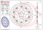 BREMBO Disc frana BREMBO 78B408B1 (78B408B1)