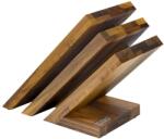 Arte Legno Artelegno Venezia - mágneses diófa késblokk - 3 elemes, 6 késhez (08/WL)