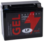 Landport GEL 20Ah 345A right+ LTX20-3