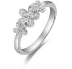Beneto Gyönyörű cirkónium kövekkel kirakott ezüst gyűrű AGG465 50 mm