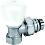 GIACOMINI R5TG kézi radiátorszelep, sarok, 1" (R5X035)