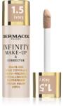 Dermacol Infinity Magas fedésű alapozó SPF 15 árnyalat 1.5 Ivory 20 g