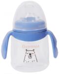 Badabulle Неразливаща се чаша с дръжки Badabulle - 180 мл, синя (B005005)