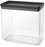 Brabantia Tasty+ egymásra rakható 3, 5 literes élelmiszertároló doboz, sötétszürke (1008875)