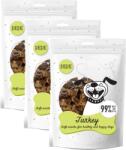 Paka Zwierzaka Pepe Mini Chunkies Hrană pentru animale de companie cu curcan 3x80g