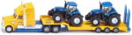 SIKU FARMER truck with New Holland tractors, model vehicle (10180500001) Figurina