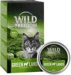Wild Freedom 6x85g Wild Freedom Adult tálcás nedves macskatáp- Green Lands - bárány & csirke